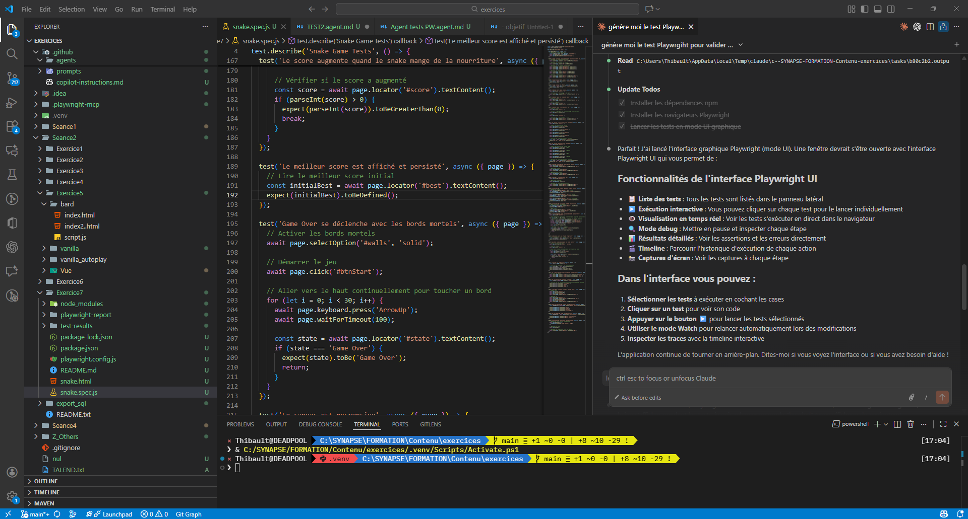 Formation IA développeurs IT - IDE avec IA